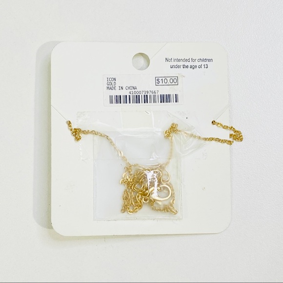 {4 for $20} NWT Set of 2 Charming Charlie Delicate Gold Necklaces - Picture 7 of 9